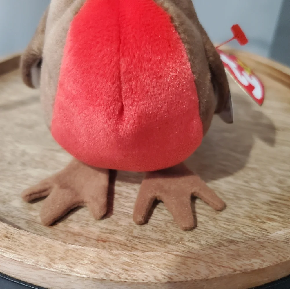 TY EARLY THE ROBIN BIRD BEANIE BABY RETIRED 1997 /ERROR